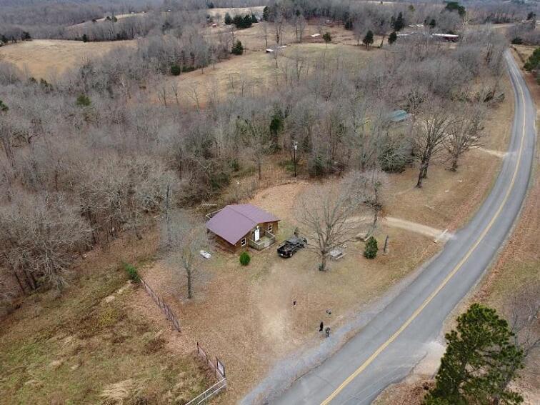 Cabin With A Tree House On A Buffalo Farm . Marshall 외부 사진